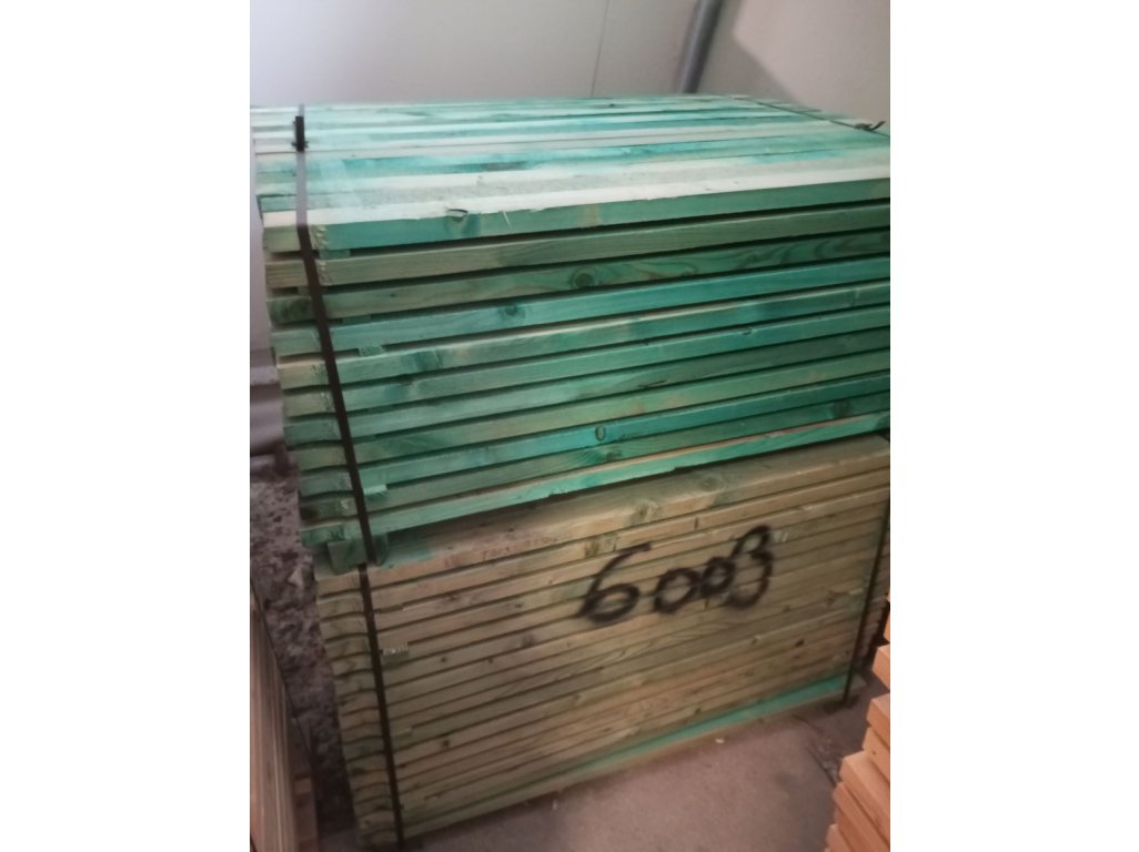 hranol 30x60x1143 mm mořený